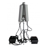 Outdoor Drone RC Jammer HGA Antenna 128-190W 6-7 Band up to 3km